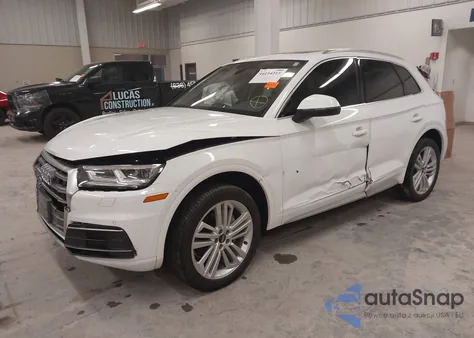 2018 Audi Q5 2.0T Premium from USA, damaged, VIN WA1BNAFY3J2087888
